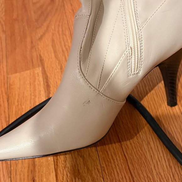 Style & Co. Women's Cream Heeled Boots - Picture 8 of 14